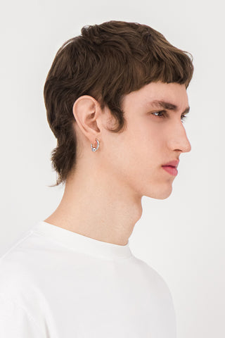 SAM PALLADIUM EARRINGS  - JUSTINE CLENQUET