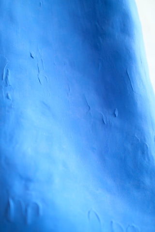 Barbara Matte Blue Vase