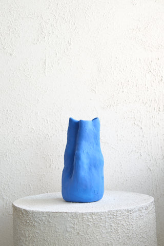 Georgia Matte Blue Vase