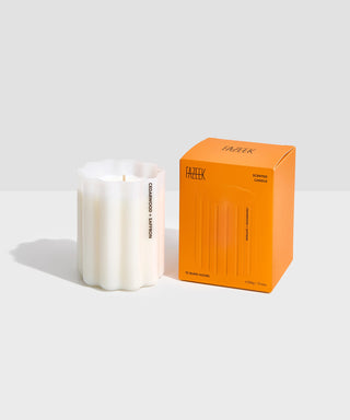 WAVE CANDLE - CEDARWOOD + SAFFRON - FAZEEK