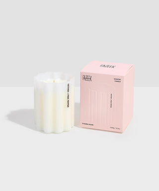 WAVE CANDLE -  VETIVER + PINK PEPPER - FAZEEK
