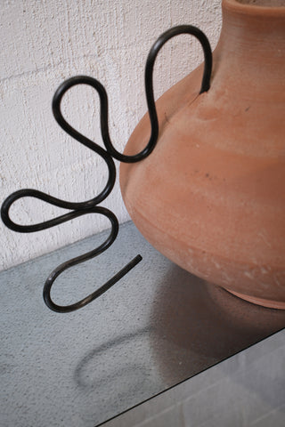 INES TERRACOTA VESSEL  -  DIEGO OLIVERO STUDIO