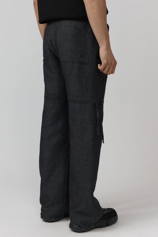 Strap Pant - Charcoal