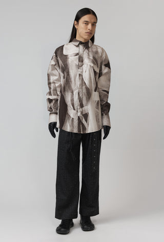 Macro Shirt – Worn Print