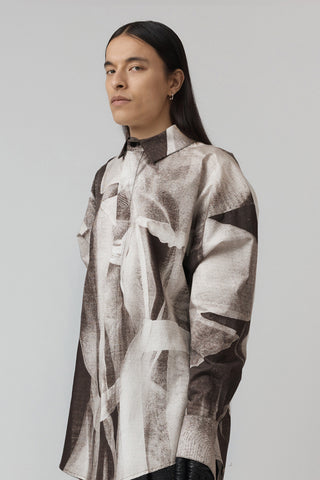 Macro Shirt – Worn Print
