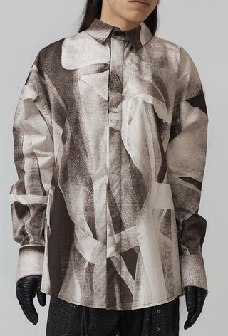 Macro Shirt – Worn Print