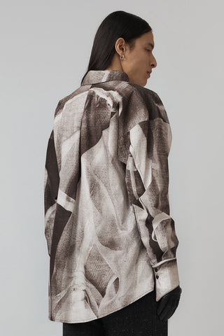 Macro Shirt – Worn Print