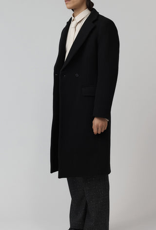 Macro Surgical Coat Wool - Black