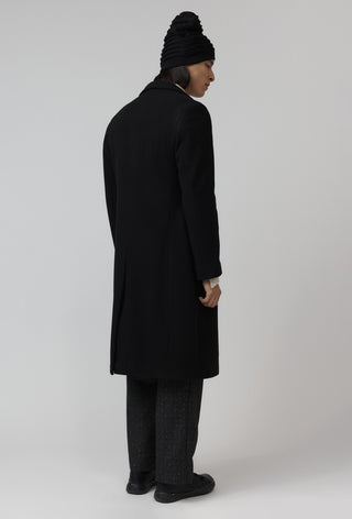 Macro Surgical Coat Wool - Black