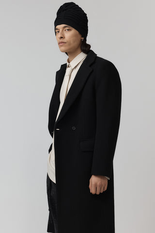 Macro Surgical Coat Wool - Black