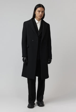 Macro Surgical Coat Twill - Black