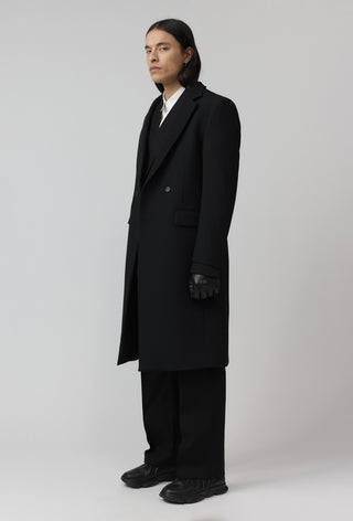 Macro Surgical Coat Twill - Black