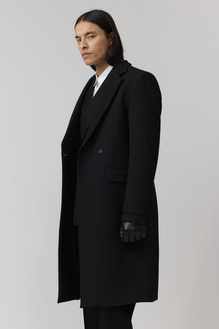 Macro Surgical Coat Twill - Black