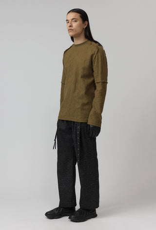 Sterile Top – Washed Wool – Moss