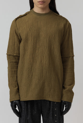 Sterile Top – Washed Wool – Moss