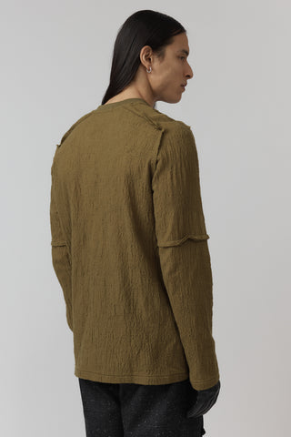 Sterile Top – Washed Wool – Moss
