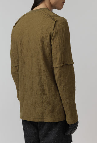 Sterile Top – Washed Wool – Moss