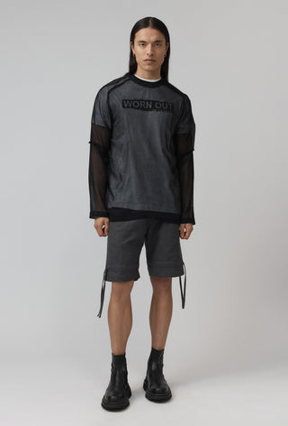 Sterile Top – Mesh – Black