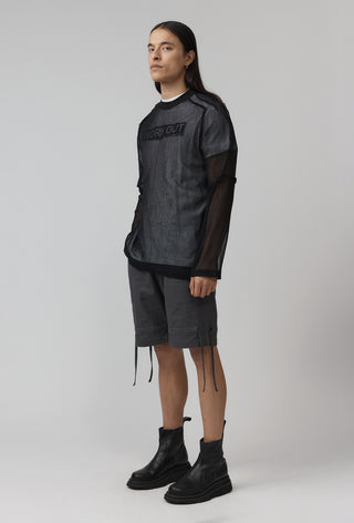 Sterile Top – Mesh – Black