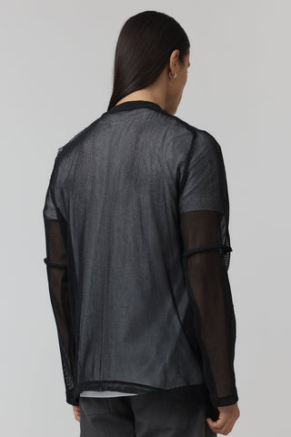 Sterile Top – Mesh – Black