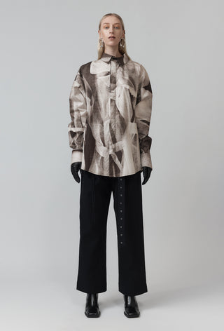 Macro Shirt – Worn Print