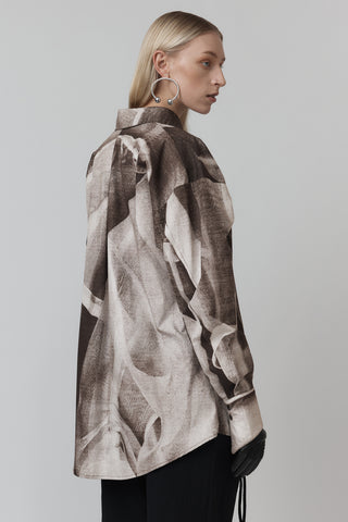 Macro Shirt – Worn Print