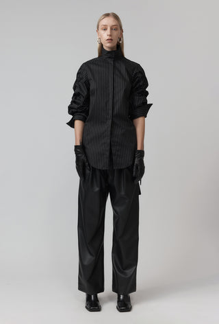 Gather Ammo Shirt - Black Pinstripe