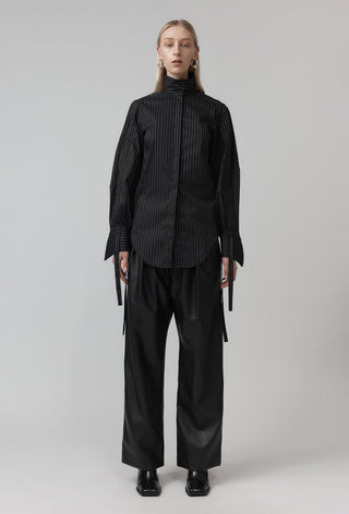 Gather Ammo Shirt - Black Pinstripe