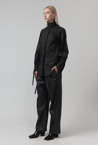 Gather Ammo Shirt - Black Pinstripe