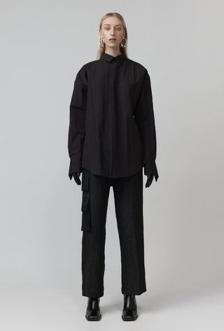 Macro Shirt – Crush - Black