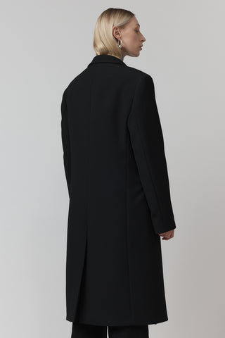Macro Surgical Coat Twill -  Black