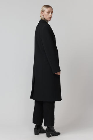 Macro Surgical Coat Twill -  Black