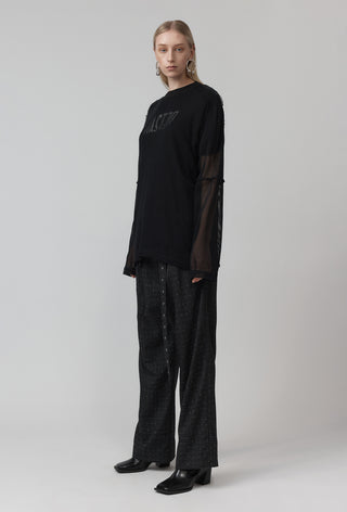 Sterile Top – Mesh – Black