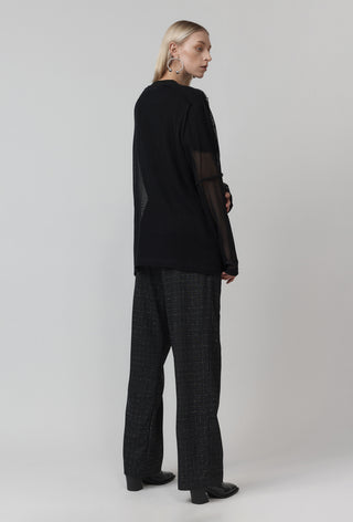 Sterile Top – Mesh – Black