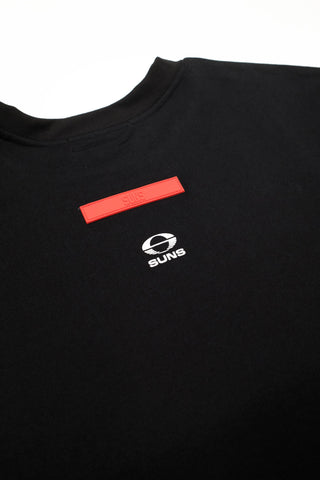 CLUB T-SHIRT - GOLD COAST SUNS - BLACK