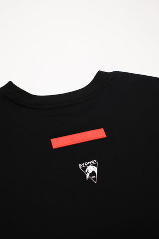 CLUB T-SHIRT - SYDNEY SWANS - BLACK
