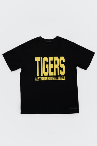CLUB T-SHIRT - RICHMOND TIGERS - BLACK