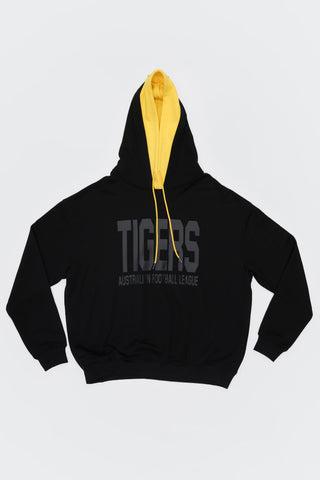 CLUB HOODIE - RICHMOND TIGERS - BLACK