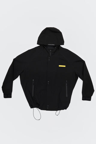 RICHMOND TIGERS - SHORT WINDBREAKER JACKET - BLACK