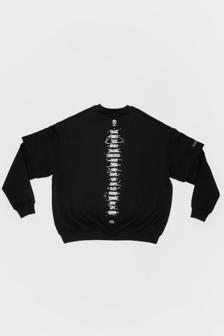 HIT LIST SWEATER - RICHMOND TIGERS - BLACK