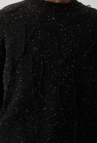 Thread Knit Sweater - Space Black