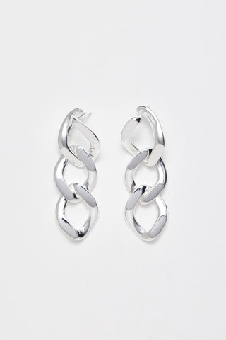 Triple Link Earring Set
